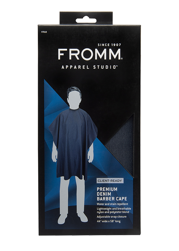 Fromm Apparel Studio Premium Denim Barber Cape